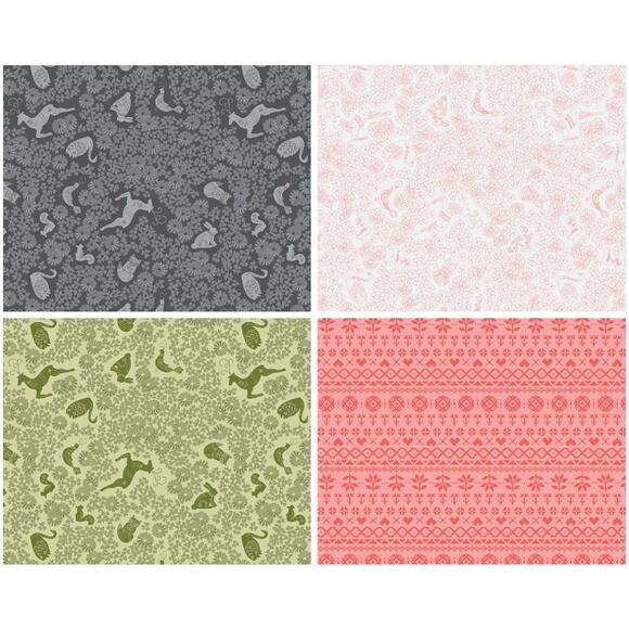 Fable Layer Cake by Jill Finley for Riley Blake Designs 10in - Picture 5 of 9